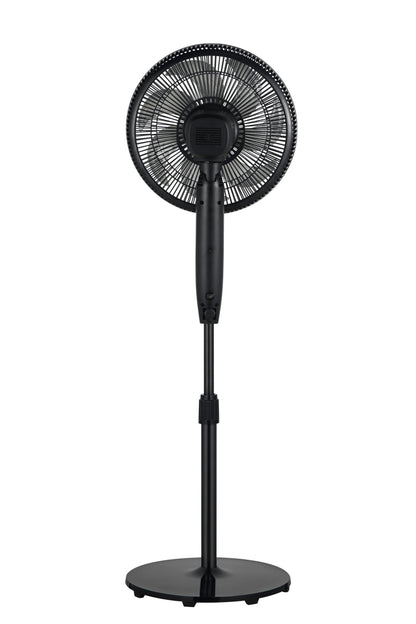 Beko - EFS6700B - Ventilatore a Piantana, 50 W, 3 Velocità, Altezza e Inclinazione Regolabile - Nero, 40,1 x 40 x 134,5 cm